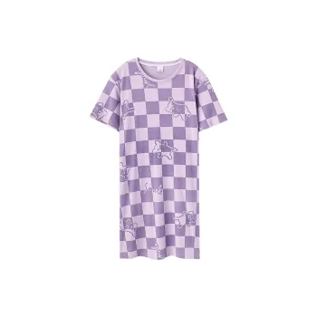 Huggy Kissy Nightgown Women's Light Purple