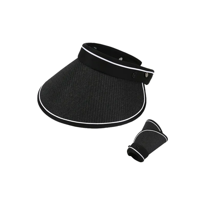 BAIJUAN Straw Woven Polyester Sun Protection Hats Unisex-4