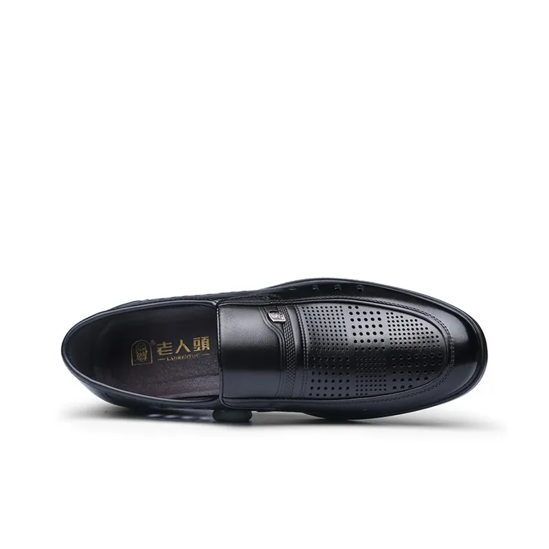 LAORENTOU Casual Leather Shoes Men's-21