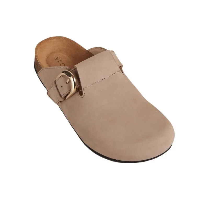 ALOHAS Closed Toe Slippers Women's Beige-0