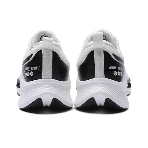 LPMX Running Shoes Men Low Top Beige White Black-5