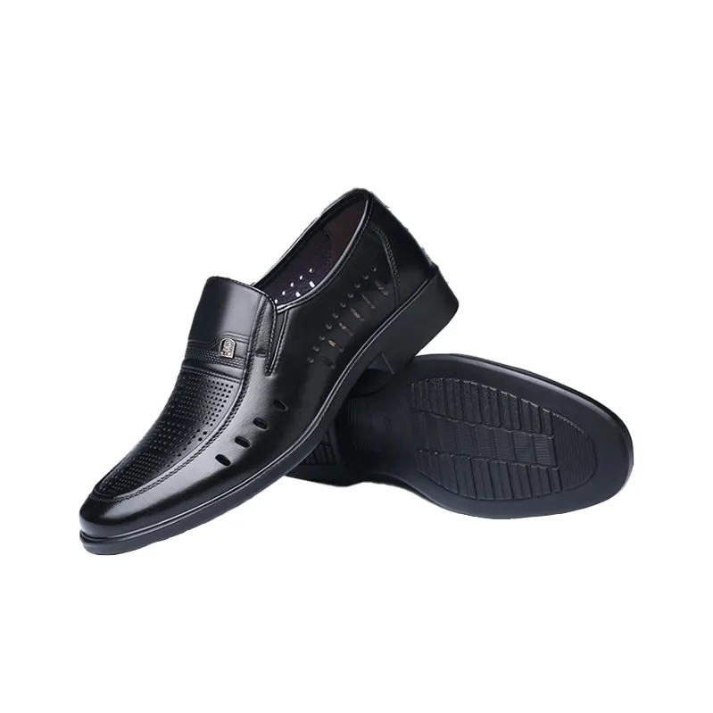 LAORENTOU Casual Leather Shoes Men's-22