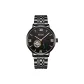 Black Case Black Dial Steel Band