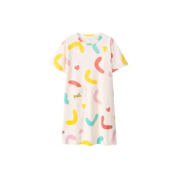 Huggy Kissy Nightgown Women's Apricot