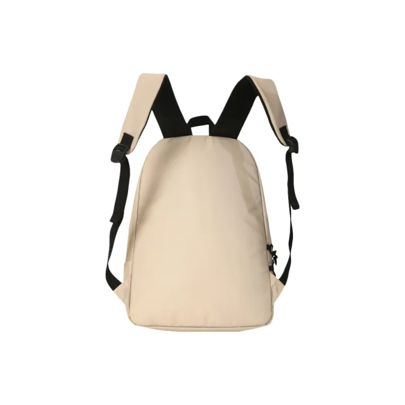 XTEP Polyester Backpack Regular Unisex Beige Black-1