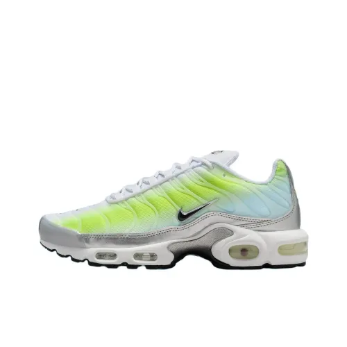 Nike Air Max Plus Casual Shoes Men Low-Top White/Green