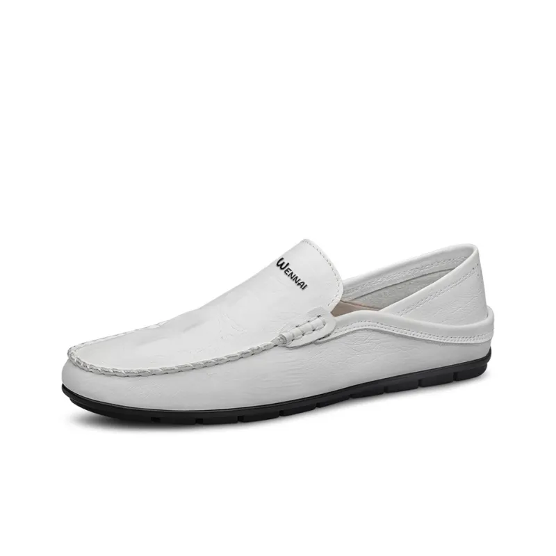 Wen Nai Casual Shoes Men's White-1