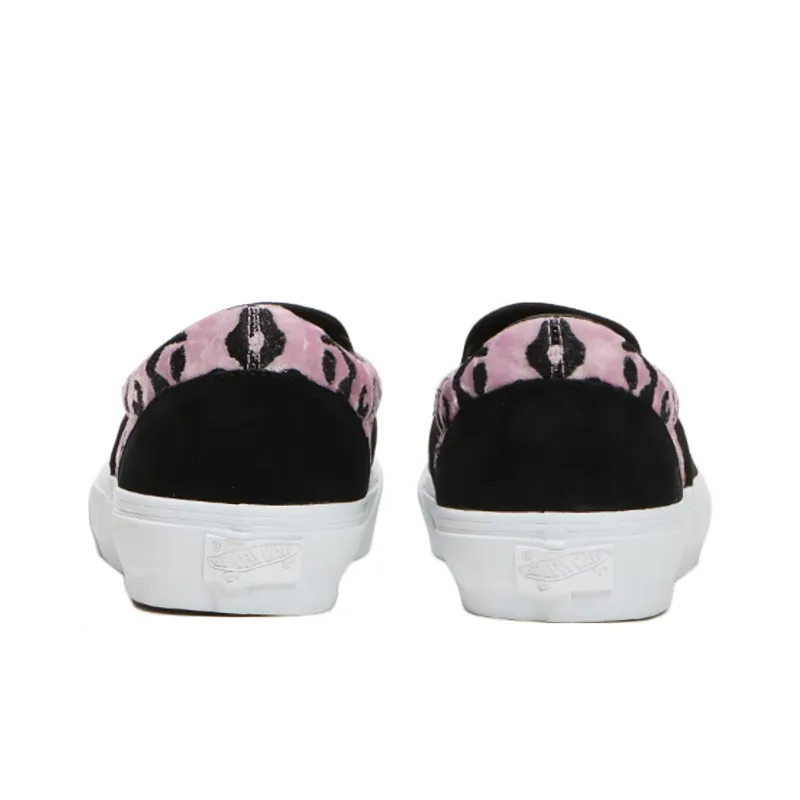 Vans Og Slip On Lx Non Slip Breathable Low Tops Casual Skateboarding Shoes Unisex Black-3