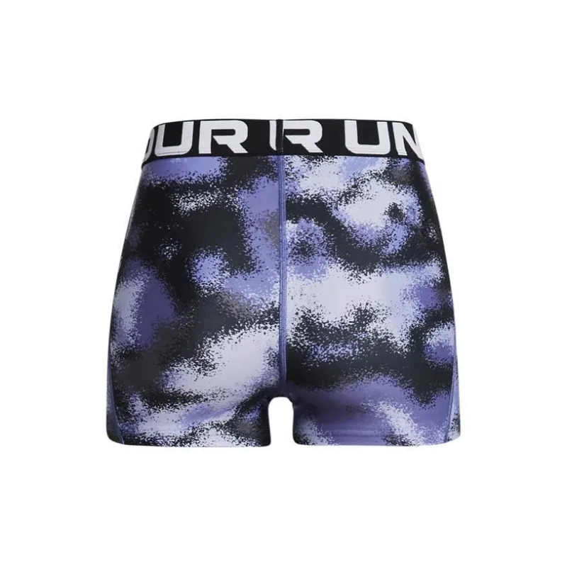 Under Armour Heatgear® Printed Shorty Casual Shorts Women's Purple-1