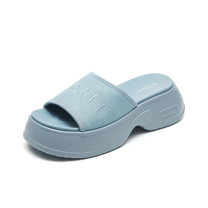 BOREE Slide Slippers Women's Blue/Black-1
