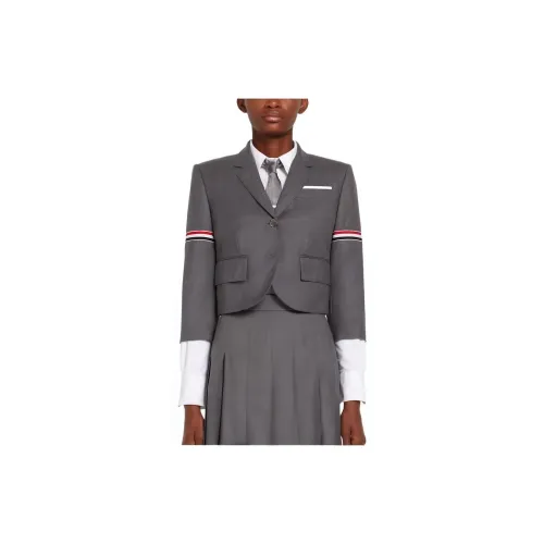 THOM BROWNE Business Suits Women's Gray