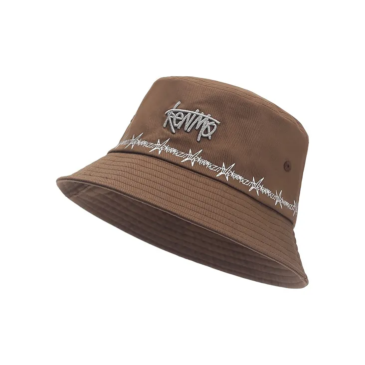 KENMO Cotton Bucket Hats Unisex-18