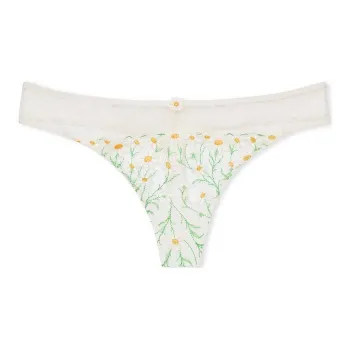 Victoria's Secret PINK DREAM ANGELS Daisy Chain Ey Tg Panty/We/Iy Underpants Women's 1 Pack Daisy Embroidery