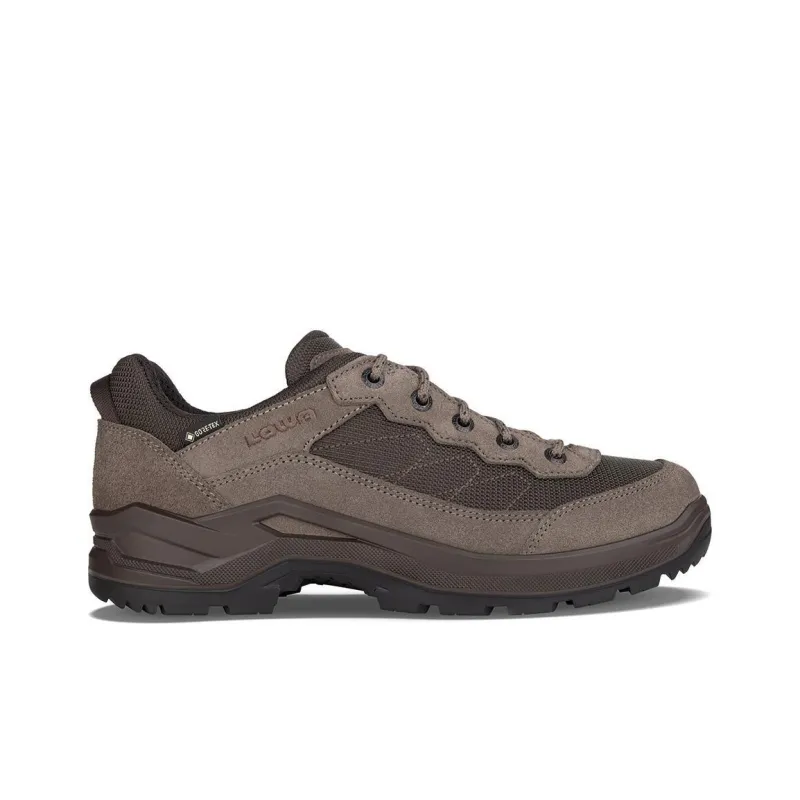 Lowa Slip Resistant, Abrasion Resistant, Waterproof, And Breathable Low Top Hiking Shoes Men's-1