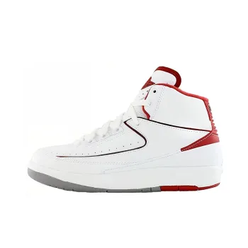 JORDAN 2 Retro White Red 2014 GS