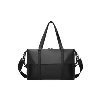 CARTELO Canvas Canvas Bag Shoulder Bag Crossbody Bag Gym Bag Regular Unisex Black