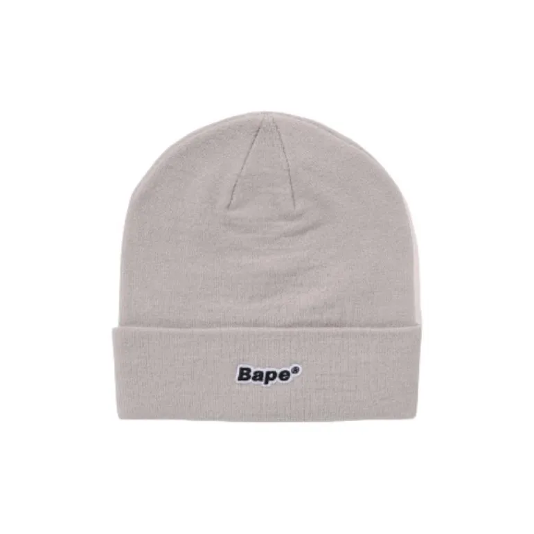 A BATHING APE Bape patch Knitted Beanie-2