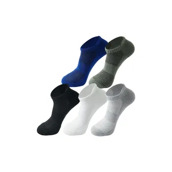 BEAR UNION Basketball Socks Men's 5 Pack