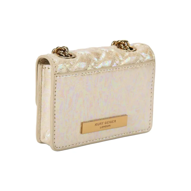 Kurt Geiger London Artificial Leather Crossbody Bag Shoulder Bag Women's Gold-2