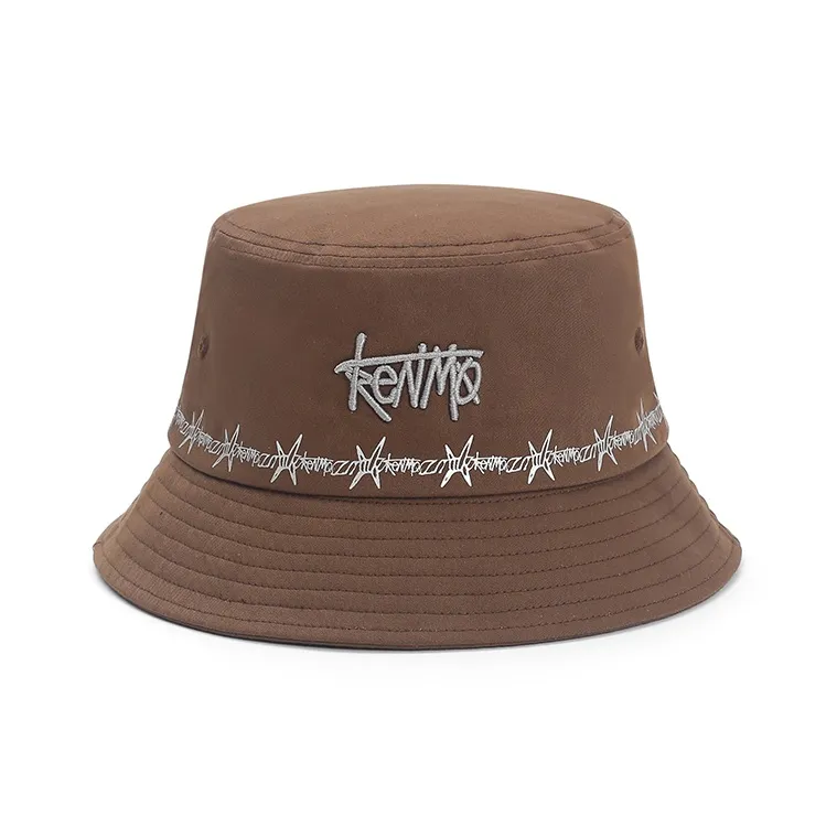 KENMO Cotton Bucket Hats Unisex-14
