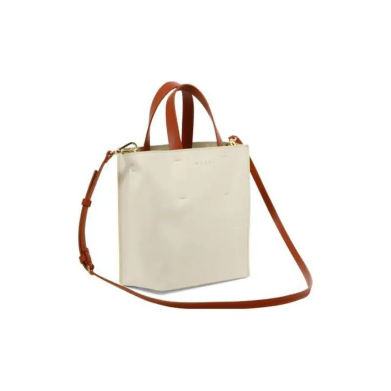 MARNI Two Tone Museo Tote Bag-1