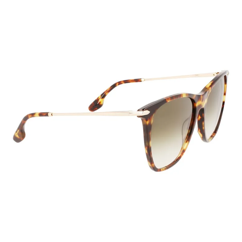 Victoria Beckham Acetate Square Sunglasses Women's Tortoiseshell-2