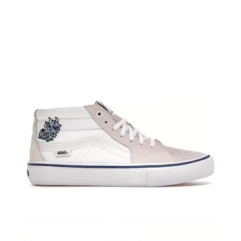 Vans Sk8 Mid Pro Alltimers True White-1