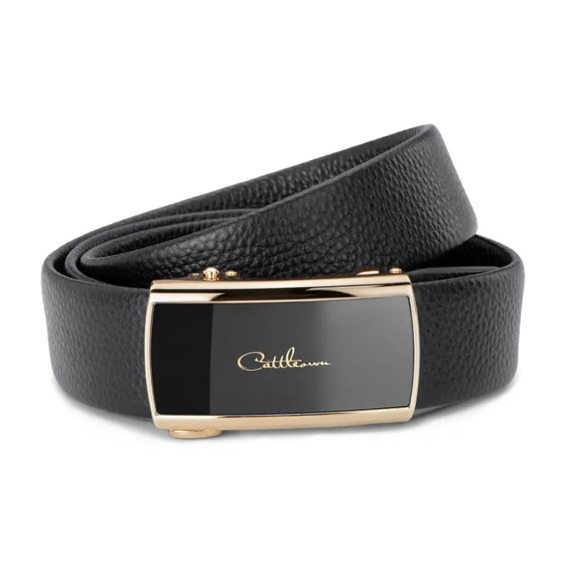 Cows Reign Double Sided Top Grain Cow Leather Leather Belts Men's 3.4CM-2