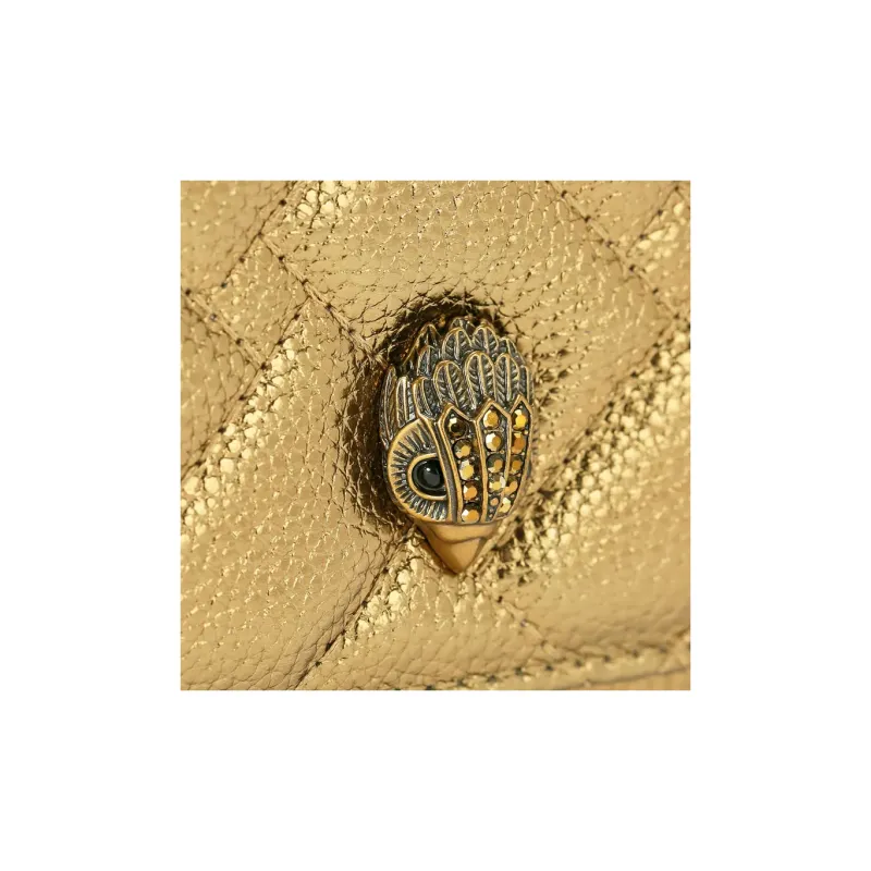 Kurt Geiger London Lambskin Crossbody Bag Shoulder Bag Extra Mini Women's Bronze-3