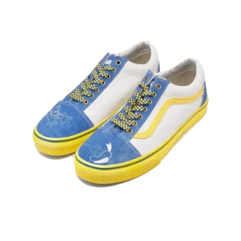 Vans Disney X Old Skool 'White Blue'-2