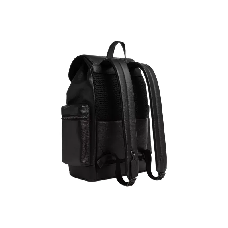 COACH Sprint Cow Leather Backpack Large Size Men's Black-1