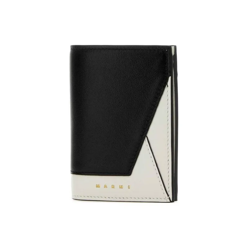 MARNI Logo Detailed Bi-Fold Wallet-1