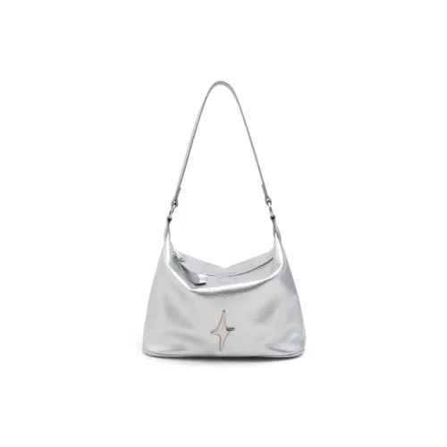 MZ HOUGE Shoulder Bags Silver