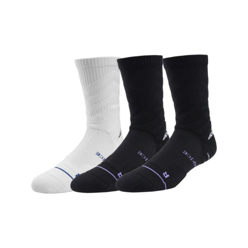BKCXZICE Player Knee High Basketball Socks Unisex 3 Pack 4 Colors To Choose From-8