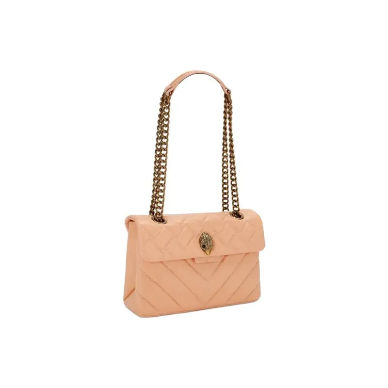 Kurt Geiger London Lambskin Shoulder Bag Crossbody Bag Women's Light Brown-1
