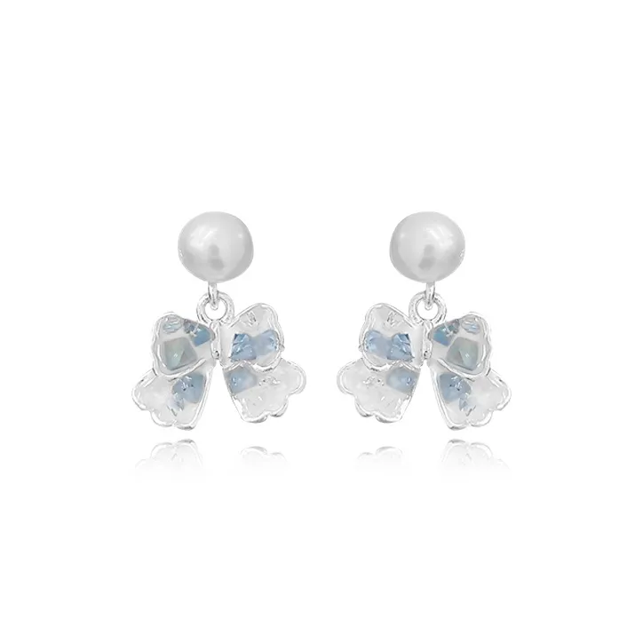 Muyan Colored Glaze Earrings Women's-1
