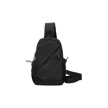 DCLOUD Polyester Crossbody Bag Regular Men's Black