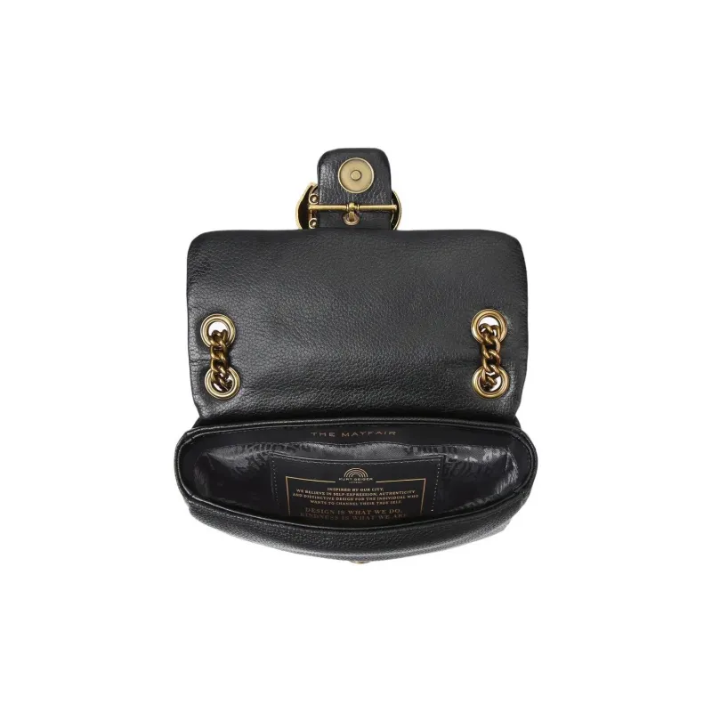 Kurt Geiger London Leather Crossbody Bag Shoulder Bag Small Size Women's Black-3