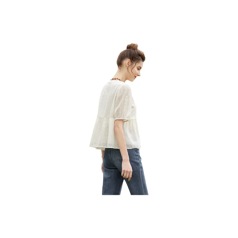 TOUCH Shirts Women's Beige-1