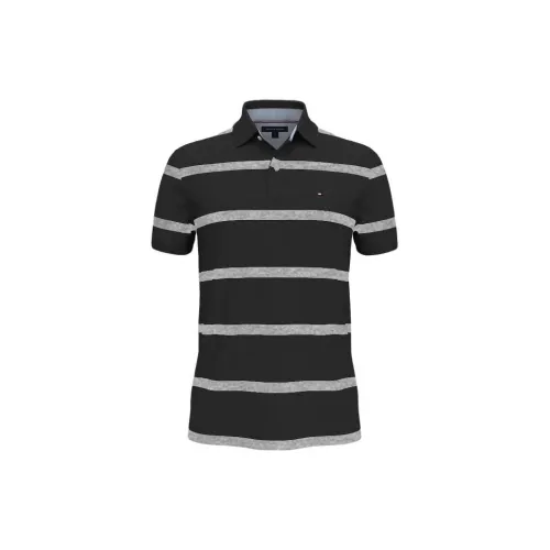 Tommy Hilfiger Polo Shirts Men Black