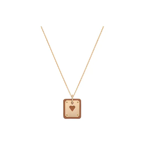 HERMES As De Coeur Necklaces Women's