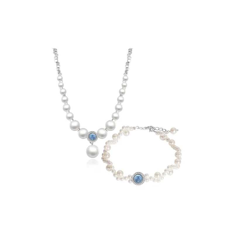 GUDS GAVE Aquamarines Bracelets Women's-5