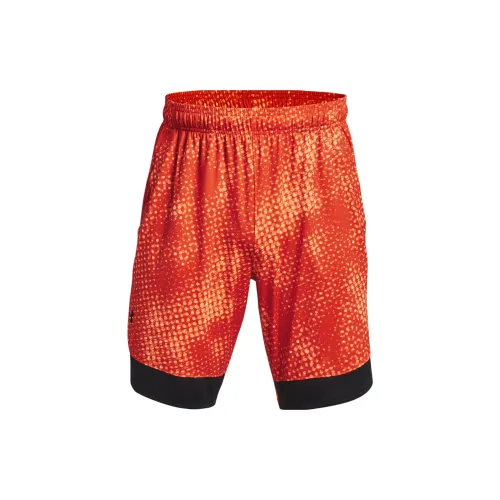 Under Armour Train Stretch Casual Shorts Men Orange