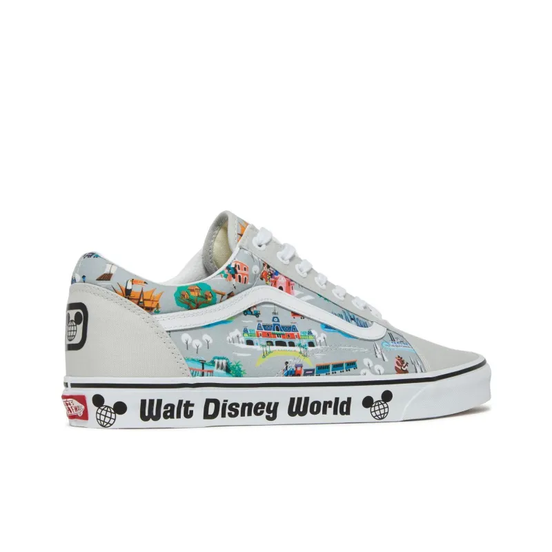 Vans Old Skool Walt Disney World 50th Anniversary Park Map-2