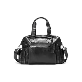CARTELO PVC Crossbody Bags Handbags Regular Unisex Black