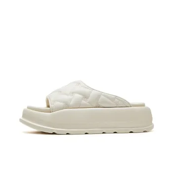 BOREE Slide Slippers Women's White/Black/Gold