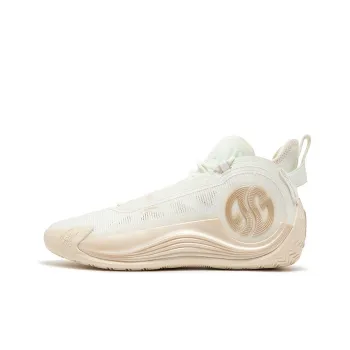 361° AG 4 SOAR Basketball Shoes Men Mid Top Champagne Gold