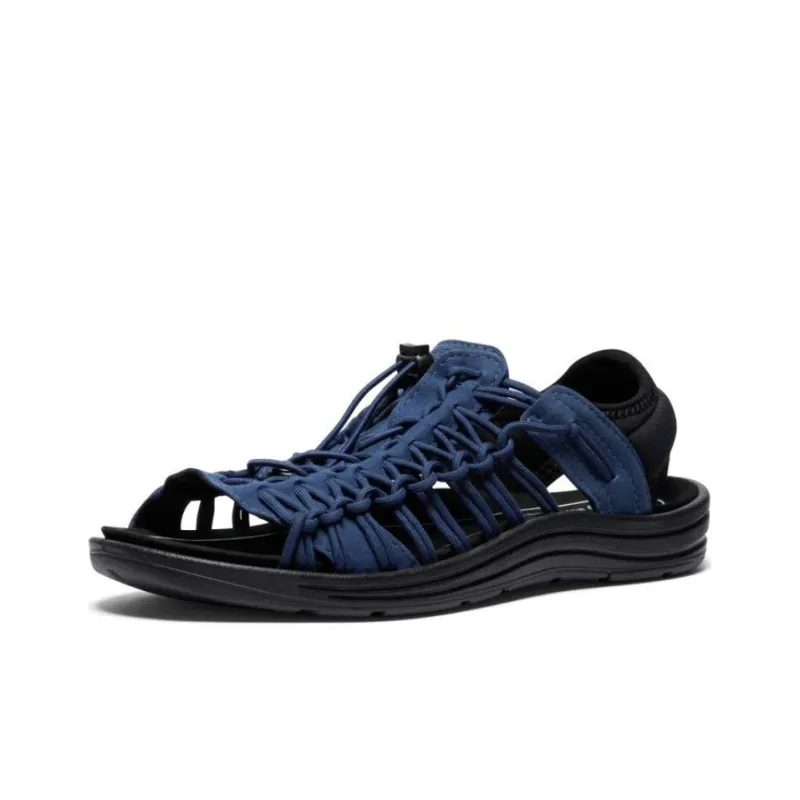 KEEN UNEEK 2 Abrasion Resistant River Trekking Shoes Men's Dark Blue Black-0