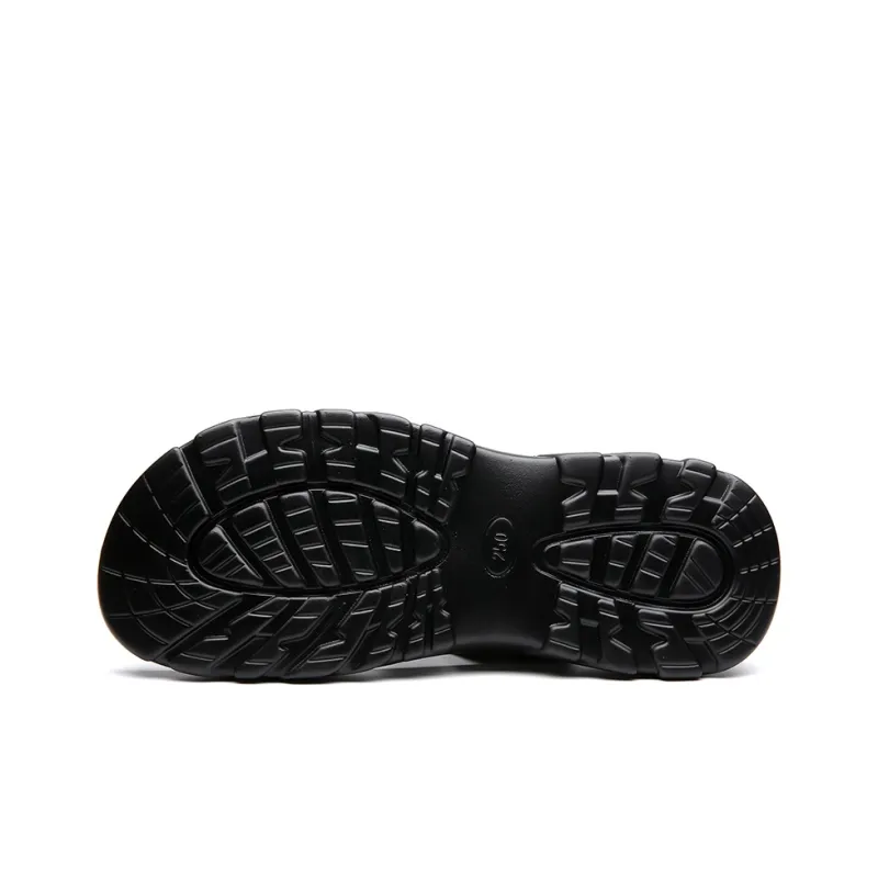 PAMATE Beach Sandals Men Brown/Gray-3