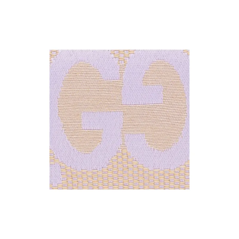 GUCCI Ophidia Fabric With Calfskin Shoulder Bag Handbag Shoulder Bag Women's Light Purple With Beige Accents-3